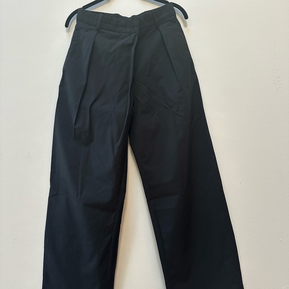 COS Wide Leg Wool Trousers